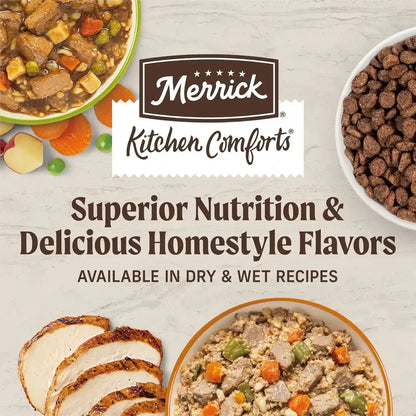Merrick Healthy Grains Premium Dry Dog Food for Small Dogs, Wholesome and Natural Kibble, Small Breed Recipe - 4.0 Lb. Bag13