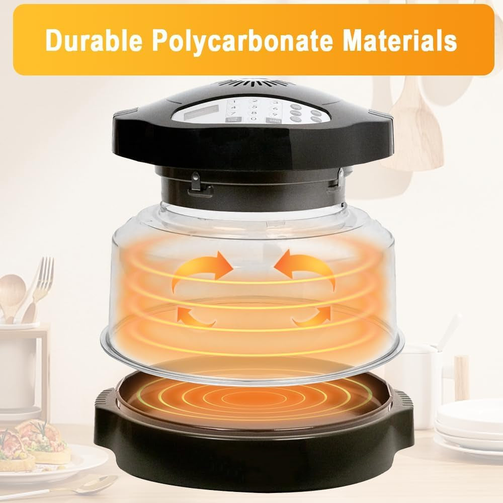 upgraded-power-dome-compatible-with-nuwave-ovens-premium-plastic-lid-for-nuwave-pro-plus-and-elite-ovens-clear