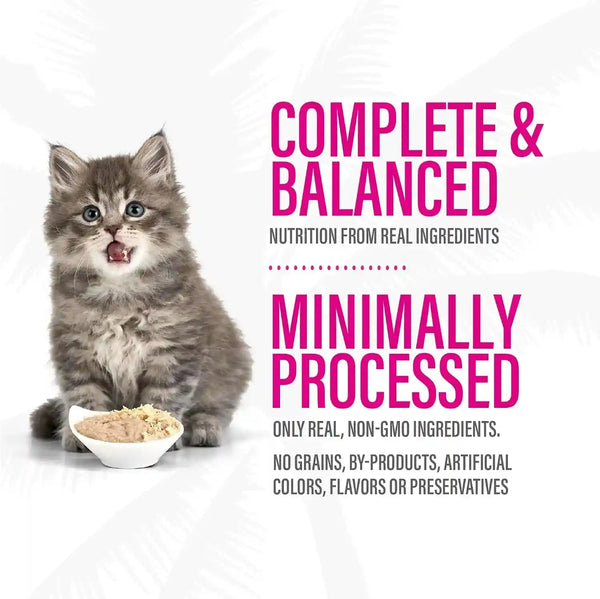 Tiki Cat Baby Whole Foods Wet Cat Food for Kittens Mega Pack, 2.4 Oz. Cans (24 Count)11