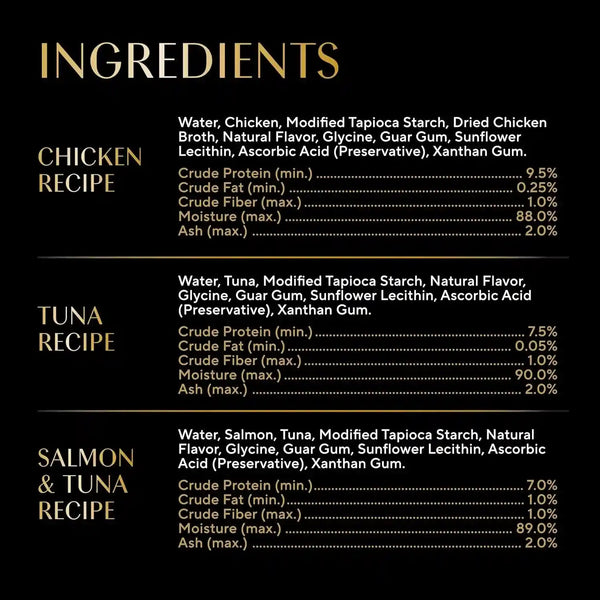 Sheba Bisque Cat Treats & Food Toppers, Variety Pack, 1.4 Oz, 24 Count | Grain-Free, Chicken, Tuna & Salmon Recipes, Low-Calorie, Protein-Rich, Hydration Support, No Artificial Flavors, 1.4 Oz Bowls7
