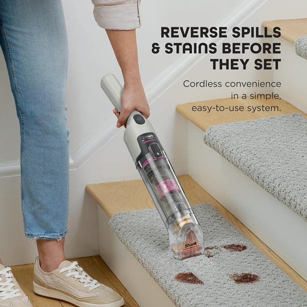 Shark Stainforce Cordless Stain, Odor & Urine Remover, 1 Tool, HX095 | for Carpets, Area Rugs, Upholstery, Cars & Outdoors, Dual-Activated Formula, Stain Eliminator Tool, Beige9