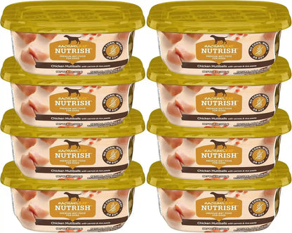 Nutrish Savory Favorites Wet Dog Food Variety Pack, 8 Oz Tubs (Rachael Ray) | Pack of 6, Includes 3 Delicious Flavors of Chicken Paw Pie, Hearty Beef Stew & Savory Lamb Stew, No Artificial Flavors14