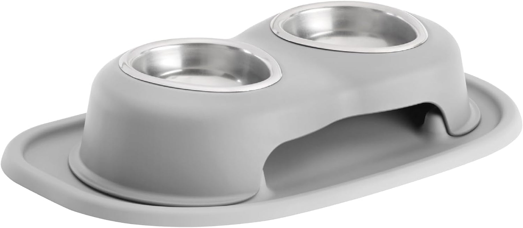 weathertech-double-high-pet-feeding-system-elevated-dog-cat-bowls-8-inch-high-dark-grey-dhc3208dgdg