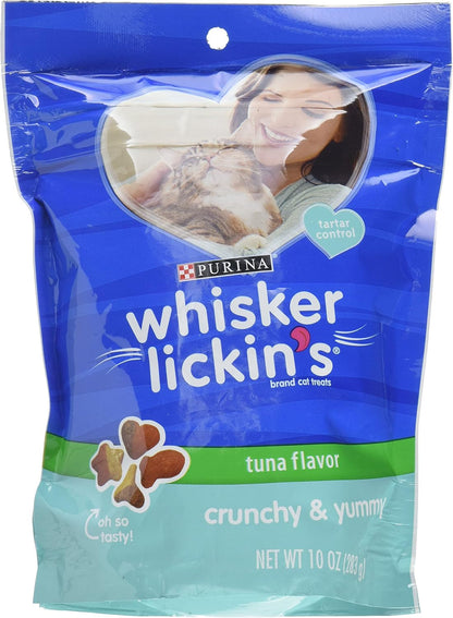 Whisker Lickin'S Crunchy & Yummy Tuna Flavor Cat Treats, 10 OZ1