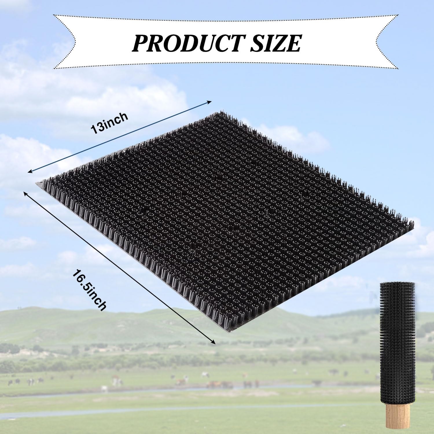 2-pcs-horse-cattle-scratchers-horse-scratching-post-soft-massage-brush-kit-for-equine-bovine-scratching-itch-relief-pad-for-farm-animals-goat-sheep-cow-dog
