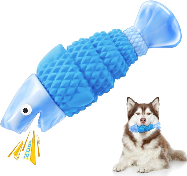 Wintour Tough Dog Toys for Aggressive Chewers, Indestructible Dog Chewers for Medium & Large Breeds, Squeaky Durable Chew Toys to Keep Them Busy, Reduce Boredom, Teeth Cleaning, Bacon Flavor1