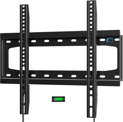 TV Wall Mount Fixed for Most 26-65 Inch Flat/Curved Tvs | Max VESA 400X400Mm up to 99Lbs Fits 16 Inch Wood Studs, Universal Low Profile Wall Mount TV Bracket, Space Saving HV84011