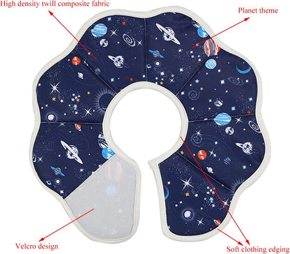Soft Cat Cone, Adjustable Recovery Collar after Surgery to Prevent Licking Wound, Protective Cat Neck Cone, Comfortable Pet Elizabethan Collar for Cats Kittens and Puppies (M)2