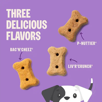 Wellness Old Mother Hubbard Classic Savory Mix Dog Biscuits, Natural Training Treats, 3 Flavors, Mini Size, 20 Oz Bag3