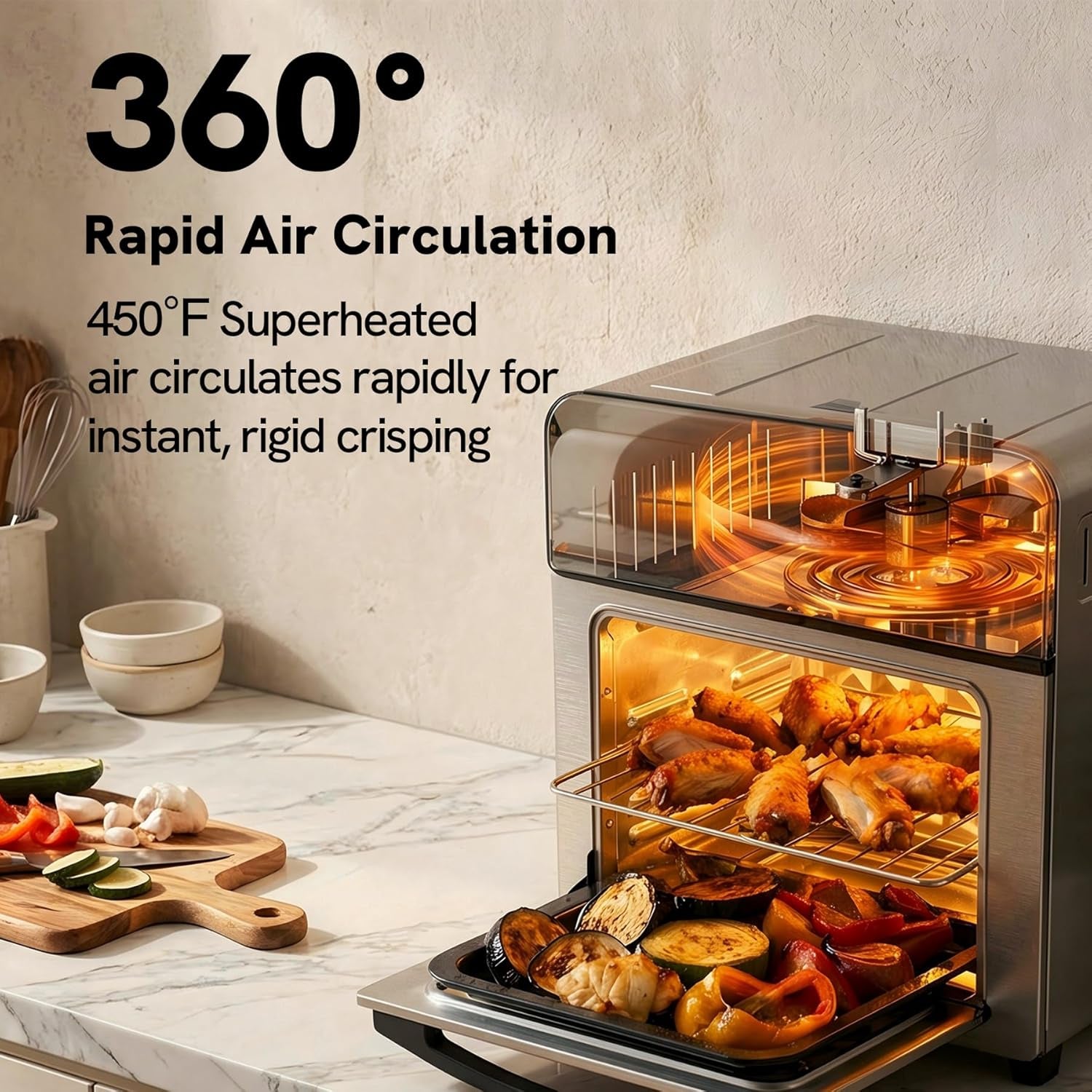 6-in-1-retro-air-fryer-toaster-oven-combo-compact-12-7-qt-small-countertop-convection-oven-fits-9-pizza-4-toast-hexagon-hybrid-heating-enamel-baking-pan-included-pink-color