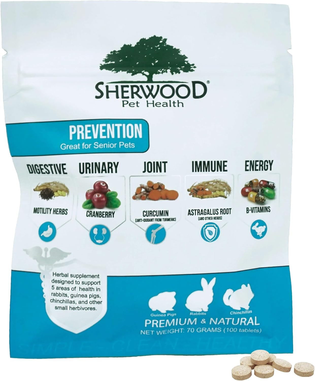 prevention-with-natural-motility-herbs-by-sherwood-pet-health-100-tablets-70-grams