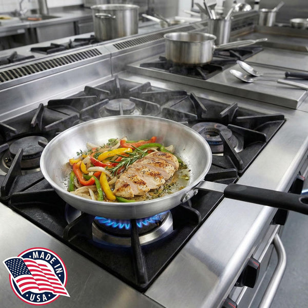 Eagleware Professional Natural Aluminum Fry Pan, 8-Inch6