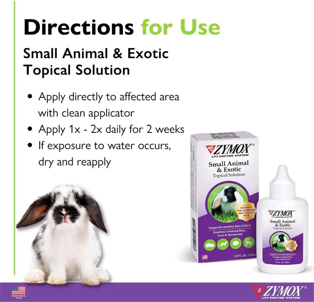 zymox-small-animal-exotic-topical-solution-1-25-oz-supports-healthy-skin-ears-for-dog-cat-rabbit-guinea-pig-ferret-hamster-chinchilla-monkey