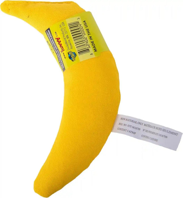 Yeowww! 100% Organic Catnip Toy, Yellow Banana 3 Pack4