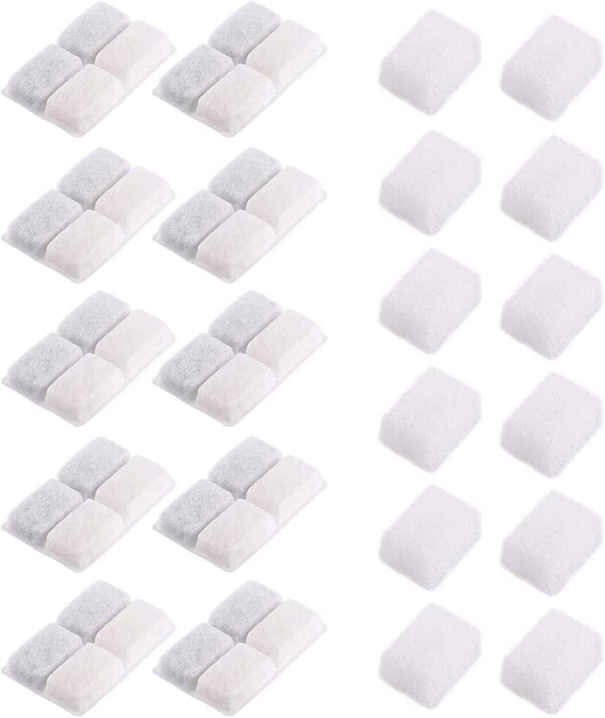 furrybaby-pet-water-fountain-carbon-filters-replacement-filters-6-pack-eco-activated-carbon-filters-hair-residues-odors-softens-drinking-water-only-fits-furrybaby-square-white-fountain