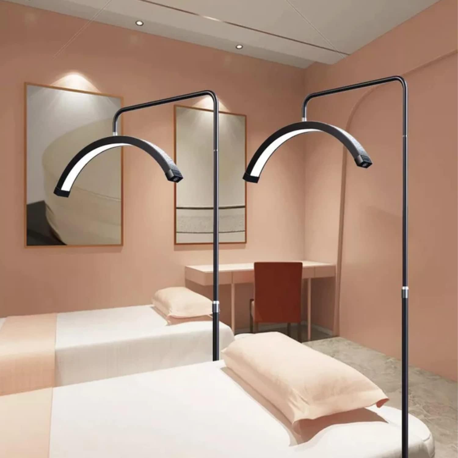 diamond-bling-half-moon-lash-light-white-dimmable-led-diamond-esthetician-light-led-floor-lash-lamp