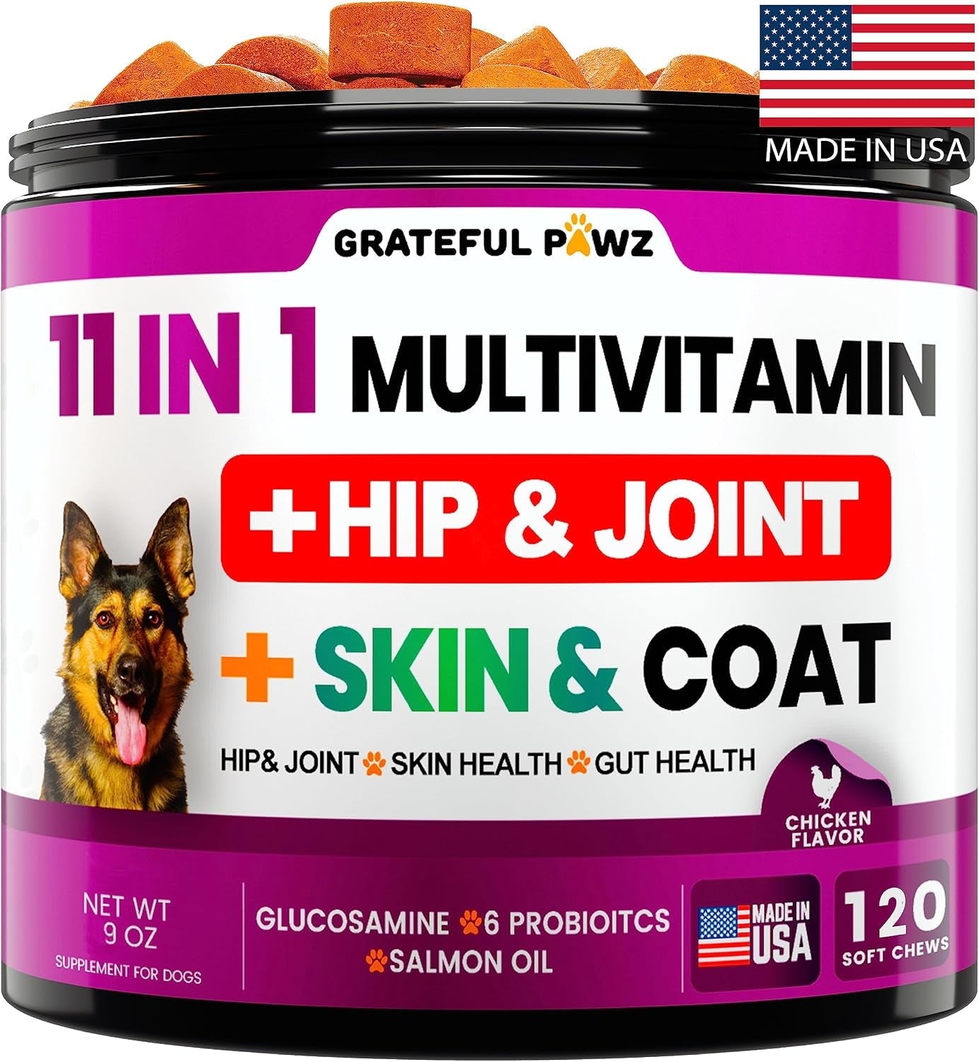 turkey-tail-mushroom-supplement-for-dogs-170-chews-mushrooms-for-dogs-reishi-lion-s-mane-glucosamine-multivitamin-immune-booster-gut-hip-joint-health-support-vitamins-energy-skin