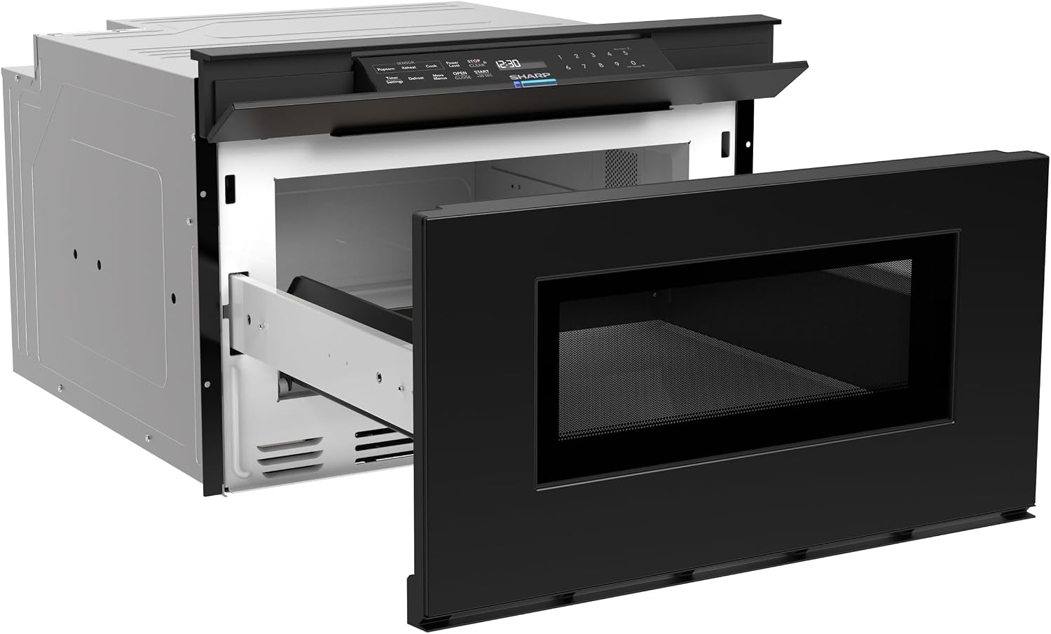 smd2479mb-smart-microwave-drawer-oven-with-easy-wave-open-24-inch-1-2-cubic-feet-950-watt-concealed-glass-touch-control-panel-compatible-with-alexa-certified-black