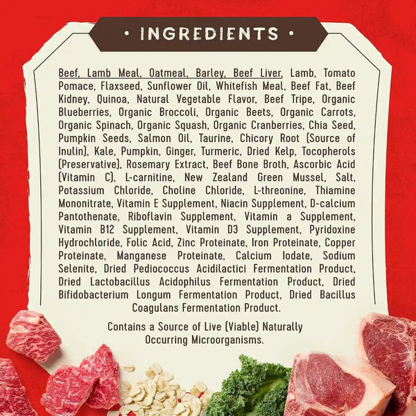 Stella & Chewy'S Superblends Raw Blend Wholesome Grains Grass-Fed Beef, Beef Liver & Lamb Recipe with Superfoods, 3.25 Lb. Bag8