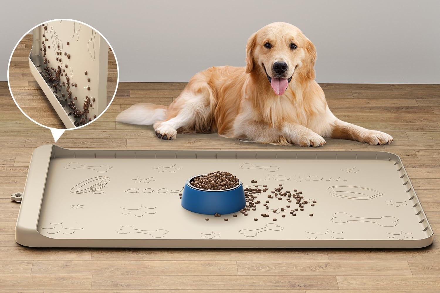 dog-food-mat-36x24-silicone-dog-mat-for-food-and-water-large-pet-feeding-mats-with-residue-collection-pocket-waterproof-dog-cat-bowl-mat-with-high-edges-to-prevent-water-food-spills-gray