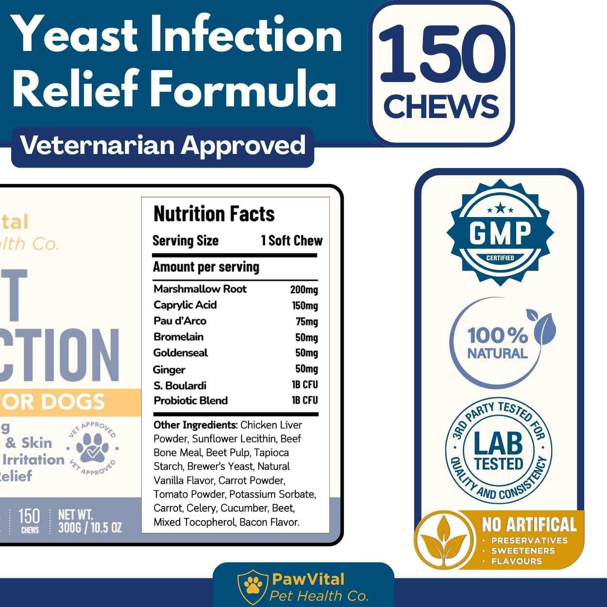 natural-yeast-infection-treatment-for-dogs-150-chews-anti-yeast-support-for-itchy-skin-ears-helps-reduce-irritation-paw-licking-probiotic-herbal-blend-bacon-flavored-soft-chews