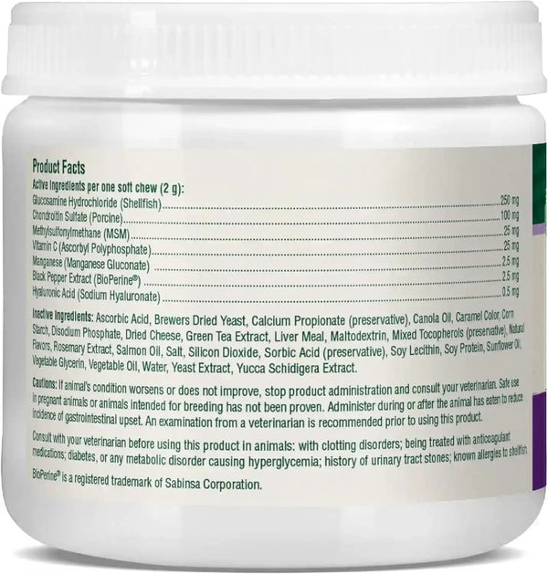 Petnc Natural Care Hip and Joint Soft Chews for Dogs, 90 Count - 27591 | Glucosamine Chondroitin MSM Dog Chews with Hyaluronic Acid, Liver Flavored Bone & Joint Support Supplement, for All Breeds9