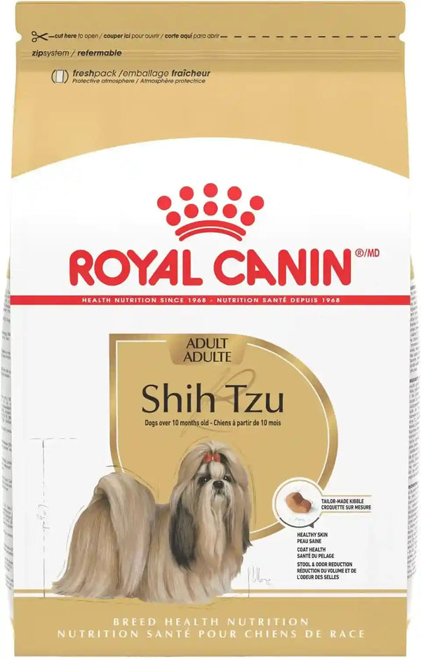 ROYAL CANIN Breed Health Nutrition Shih Tzu Adult Dry Dog Food, 2.5 Lb Bag | Specialized Kibble Shape, Supports Skin and Coat, Complete and Balanced Nutrition, 2.5 Pound Bag16