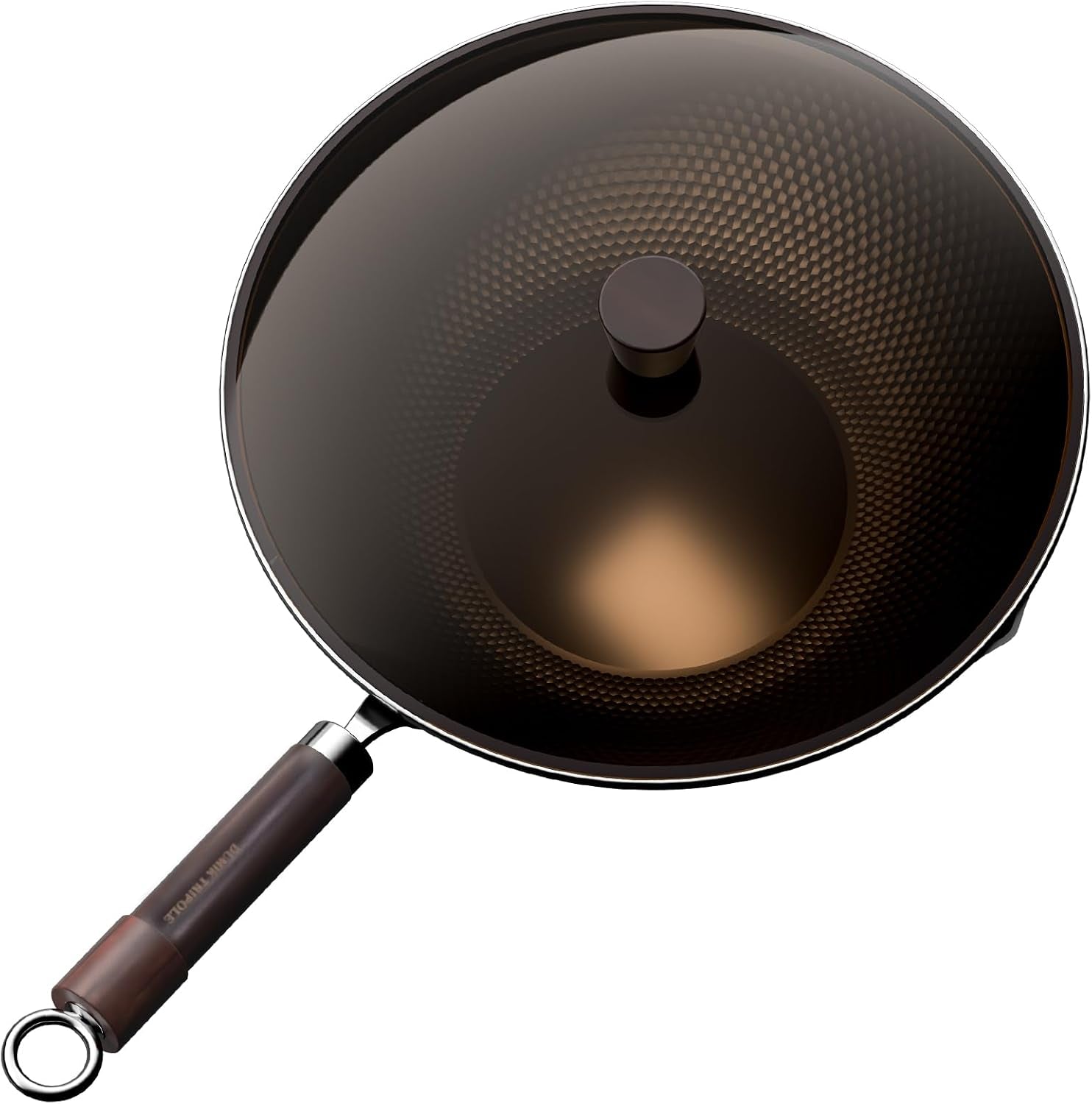 carbon-steel-wok-pan-tripole-nitrided-pre-seasoned-flat-bottom-woks-stir-fry-pans-nonstick-chinese-wok-with-glass-lid-for-all-stovetops-gift-for-chef-11-8-inch