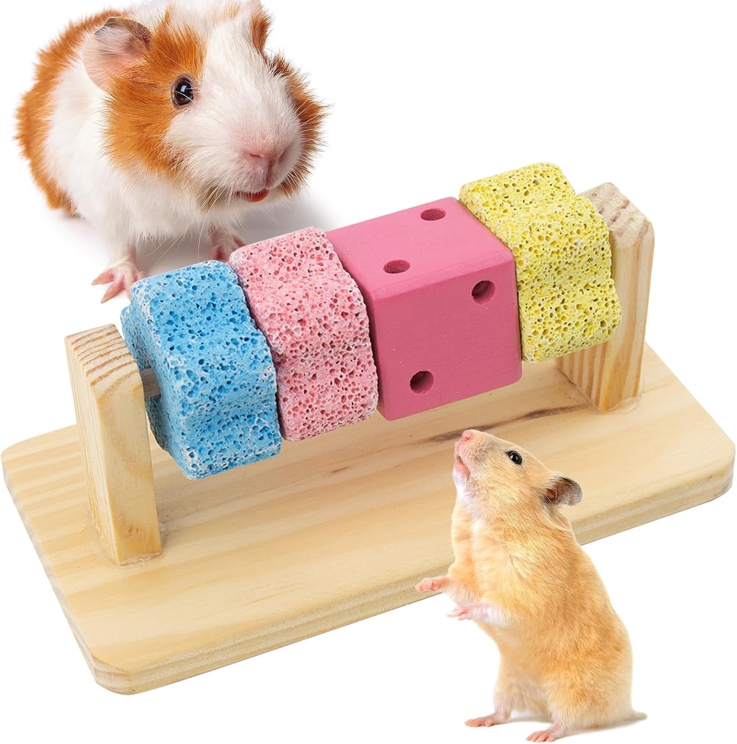 guinea-pig-chew-toys-for-teeth-natural-hamster-lava-grinding-stone-adds-calcium-to-diet-rotating-rat-enrichment-toys-wood-stand-for-syrian-dwarf-hamsters-rats-guinea-pig-chinchillas