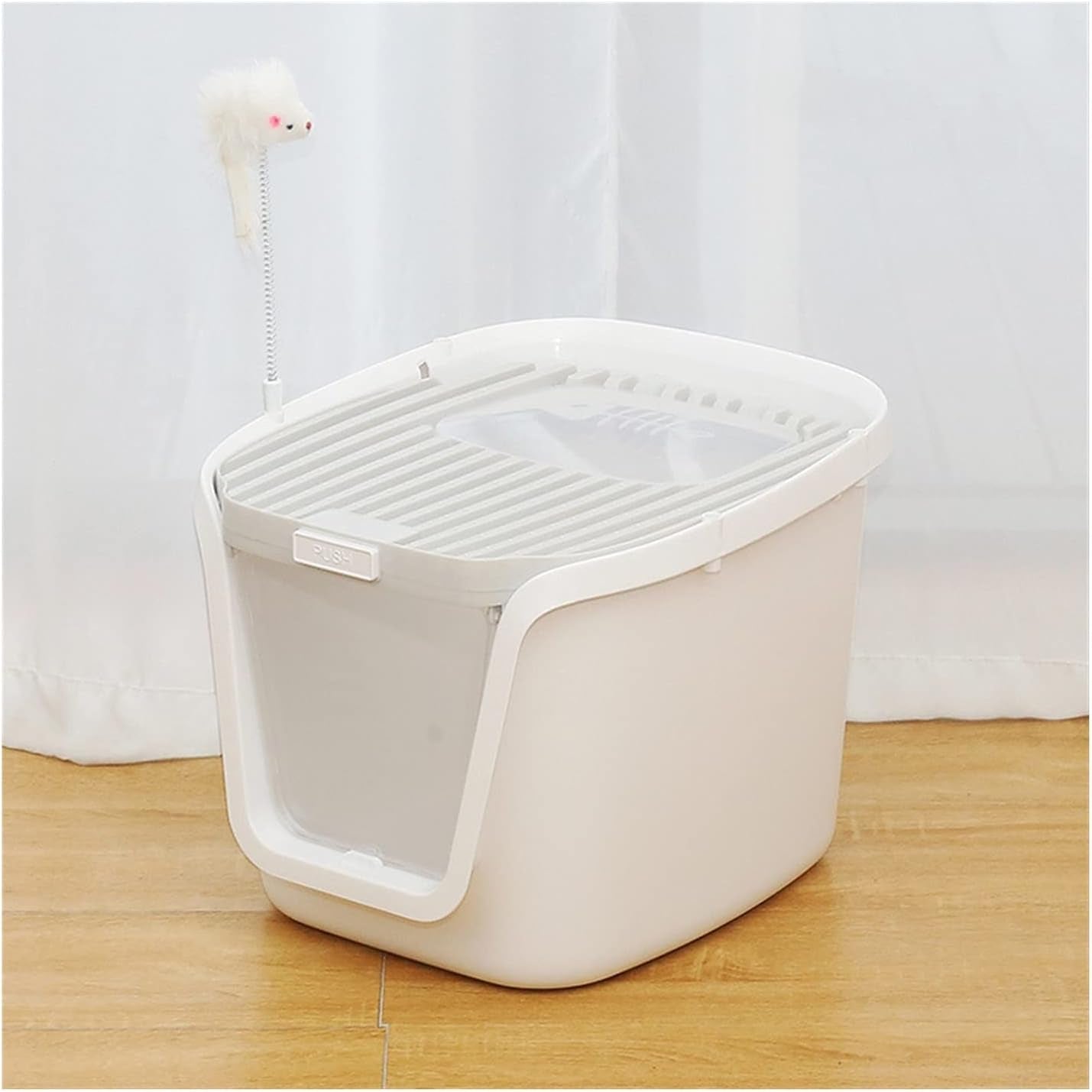 dog-potty-training-toilet-double-door-cat-litter-box-with-scoop-and-funny-toys-large-easy-setup-to-cleanc