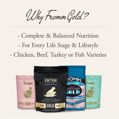 Fromm Small Breed Adult Gold Premium Dry Dog Food - Dry Adult Dog Food for Small Breeds - Chicken Recipe - 5 Lb7