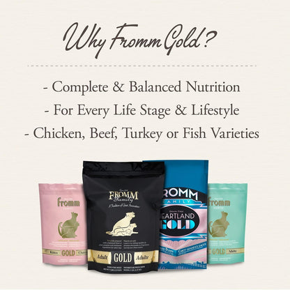 Fromm Small Breed Adult Gold Premium Dry Dog Food - Dry Adult Dog Food for Small Breeds - Chicken Recipe - 5 Lb7