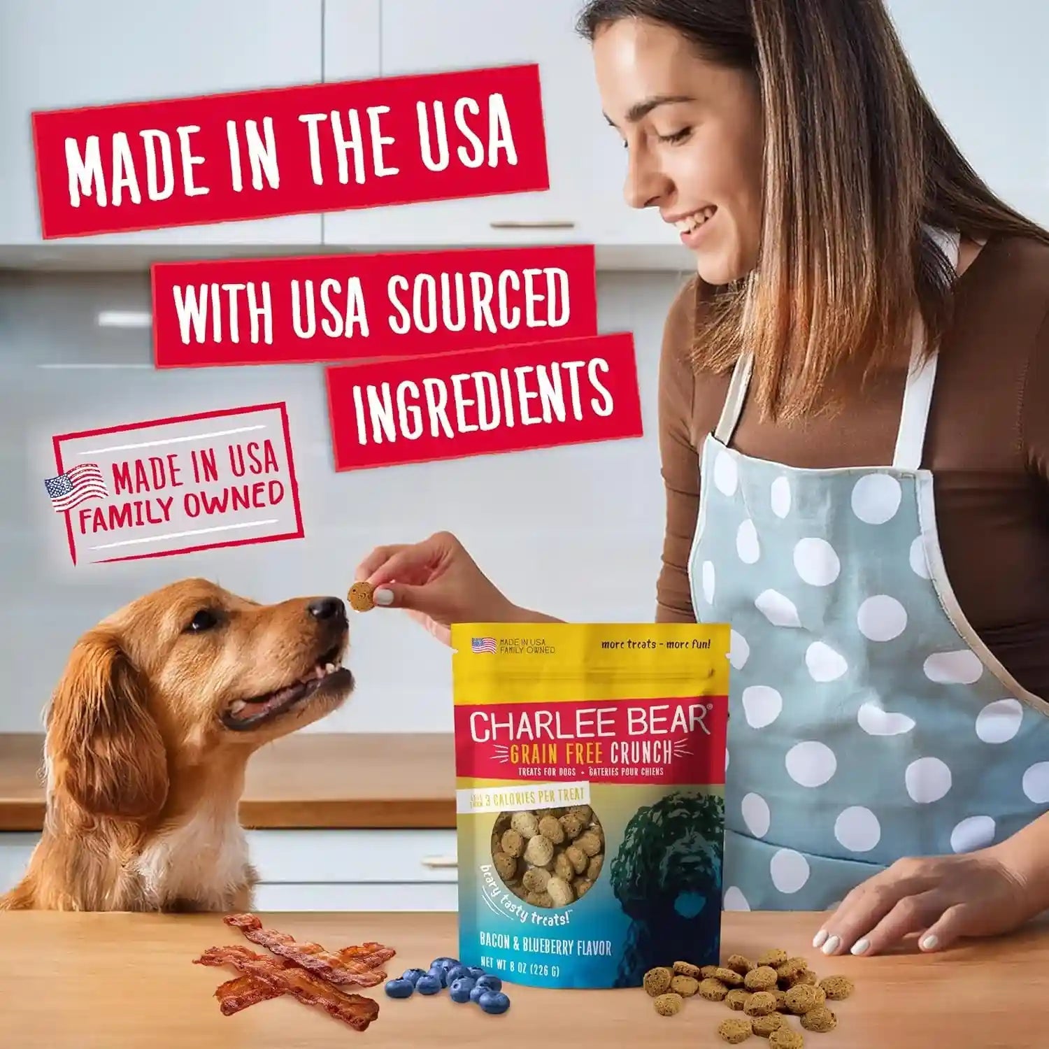 charlee-bear-crunchy-dog-training-treats-3-flavor-variety-pack-8oz-3-pack-low-calorie-3-cal-grain-free-natural-mini-treats-for-puppies-small-medium-large-dogs-usa-made