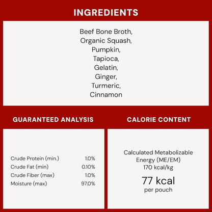 Stella & Chewy'S Human-Grade Grass-Fed Beef Bone Broth for Dogs - Joint & Gut Health Liquid Food Topper with Collagen & Turmeric, 16 Fl Oz Resealable Pouch (Pack of 6)9