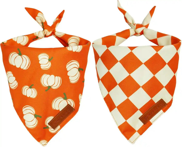 Realeaf 4Th of July Dog Bandanas 2 Pack, Reversible American Flag Pet Scarf for Boy and Girl, Premium Durable Fabric, Patriotic Bandana for Large and Extra Large Dogs (X-Large)11