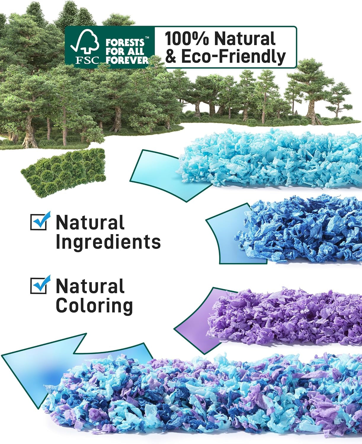 bucatstate-hamster-bedding-15l-truly-99-dust-free-small-animal-paper-bedding-odor-control-cozy-hamster-litter-for-rabbit-rat-syrian-dwarf-hamsters-gerbils-harvest-sunset
