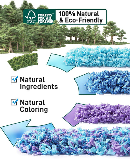 BUCATSTATE Hamster Bedding 15L, Truly 99% Dust-Free Small Animal Paper Bedding Odor Control, Cozy Hamster Litter for Rabbit Rat Syrian Dwarf Hamsters Gerbils (Harvest Sunset​)4