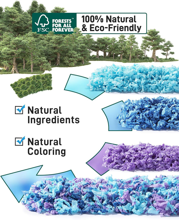 BUCATSTATE Hamster Bedding 15L, Truly 99% Dust-Free Small Animal Paper Bedding Odor Control, Cozy Hamster Litter for Rabbit Rat Syrian Dwarf Hamsters Gerbils (Harvest Sunset​)4