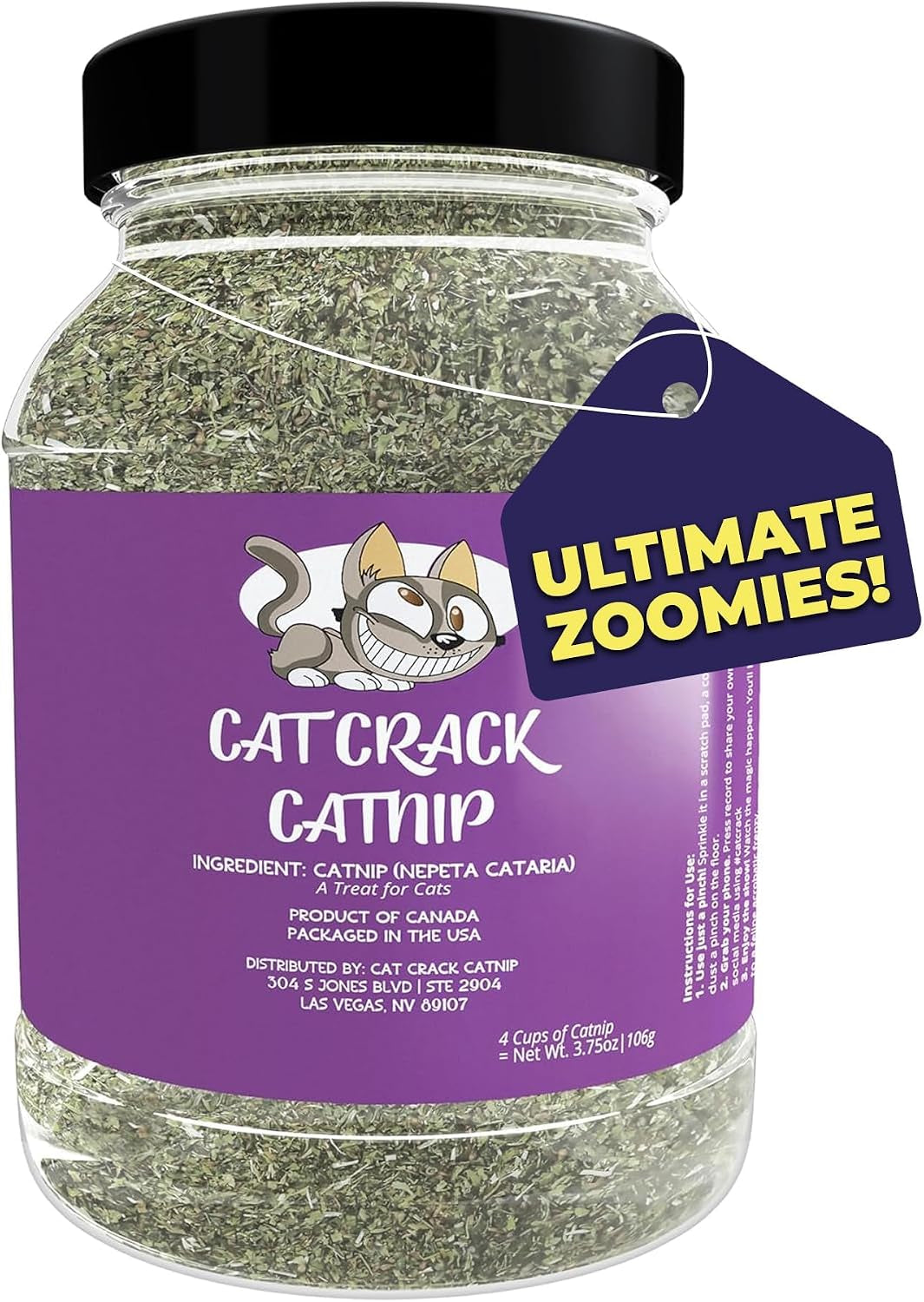 cat-crack-catnip-zoomie-inducing-cat-nip-100-natural-north-american-made-100-natural-safe-non-addictive-catnip-treats-used-to-supplement-cat-nip-toys-spray-accessories-1-cup
