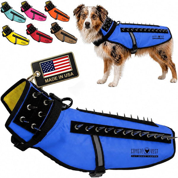 Coyotevest Dog Harness, Stab-Resistant Coyote Vest, Small, Neon Pink | Reflective Stab-Resistant Vest Helps Protect Small Dogs from Coyotes, Aggressive Dogs and Birds of Prey, Made in the USA32