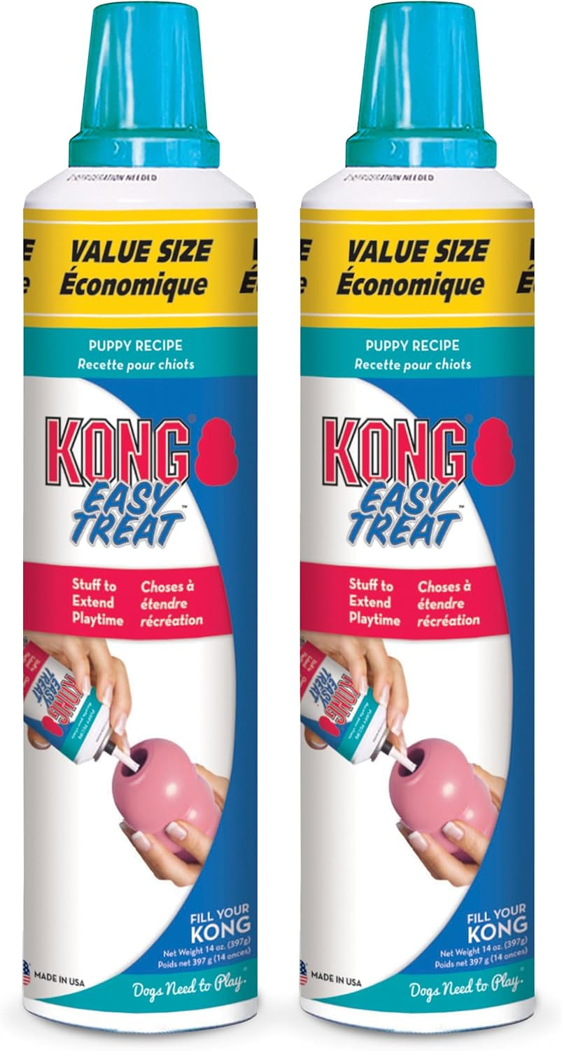 kong-easy-treat-puppy-14-oz-pack-of-2-no-mess-dispensing-treat-paste-for-stuffing-kong-classic-rubber-toys-to-extend-play-made-in-the-usa