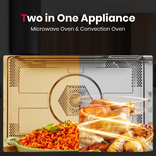 24 Inch Built in Microwave Oven, 1000W, 11 Levels, Sensor Cook, Touch Control, LCD Display, 1.6 Cu. Ft Wall Microwave Oven Combos, Stainless Steel5
