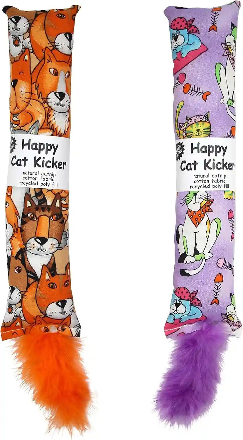 jumpaws-2-pack-natural-interactive-catnip-silvervine-cat-kicker-with-feathers-bite-resistant-chew-toy-crinkle-kicker-accessories-for-indoor-cat-premium-corduroy-floral