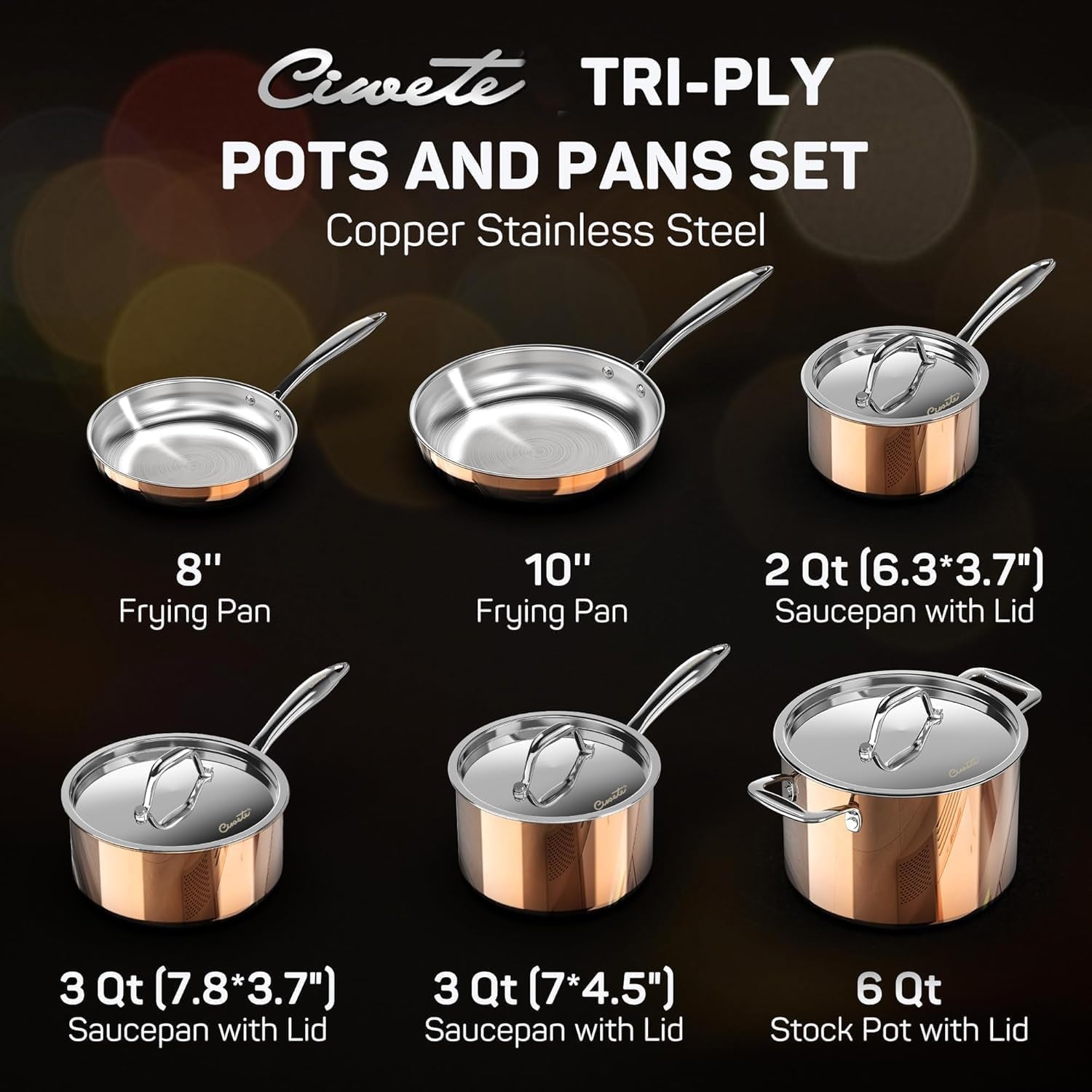 whole-tri-ply-18-10-stainless-steel-cookware-set-10-pcs-elegant-copper-pots-and-pans-set-induction-cookware-frying-pans-saucepans-stock-pot-with-lid-ideal-gift-for-wedding-housewarming