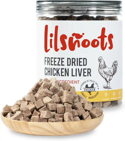 Freeze Dried Chicken Dog Treats Cat Treats, Single Ingredient Raw Chicken Pettreats, Training Treats, Food Meal Topper, Rawhide Free Freeze Dried Chicken High Protein, 5.6Oz13