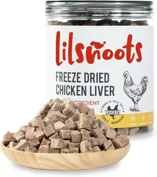 Freeze Dried Chicken Dog Treats Cat Treats, Single Ingredient Raw Chicken Pettreats, Training Treats, Food Meal Topper, Rawhide Free Freeze Dried Chicken High Protein, 5.6Oz13