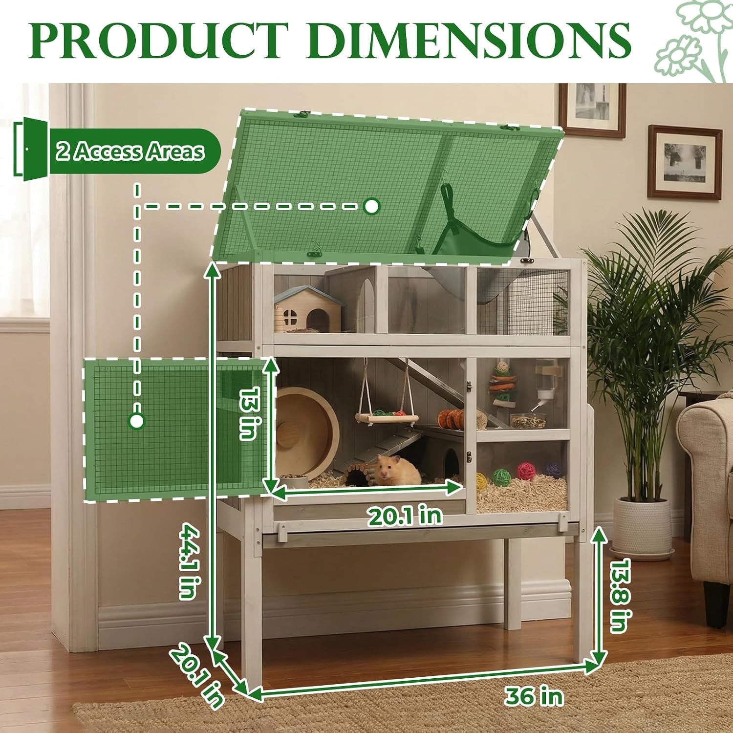 large-guinea-pig-cages-3-story-indoor-guinea-pig-habitats-with-stand-hedgehog-cage-rabbit-hutch-with-pull-out-tray-flip-open-roof-cozy-hammock