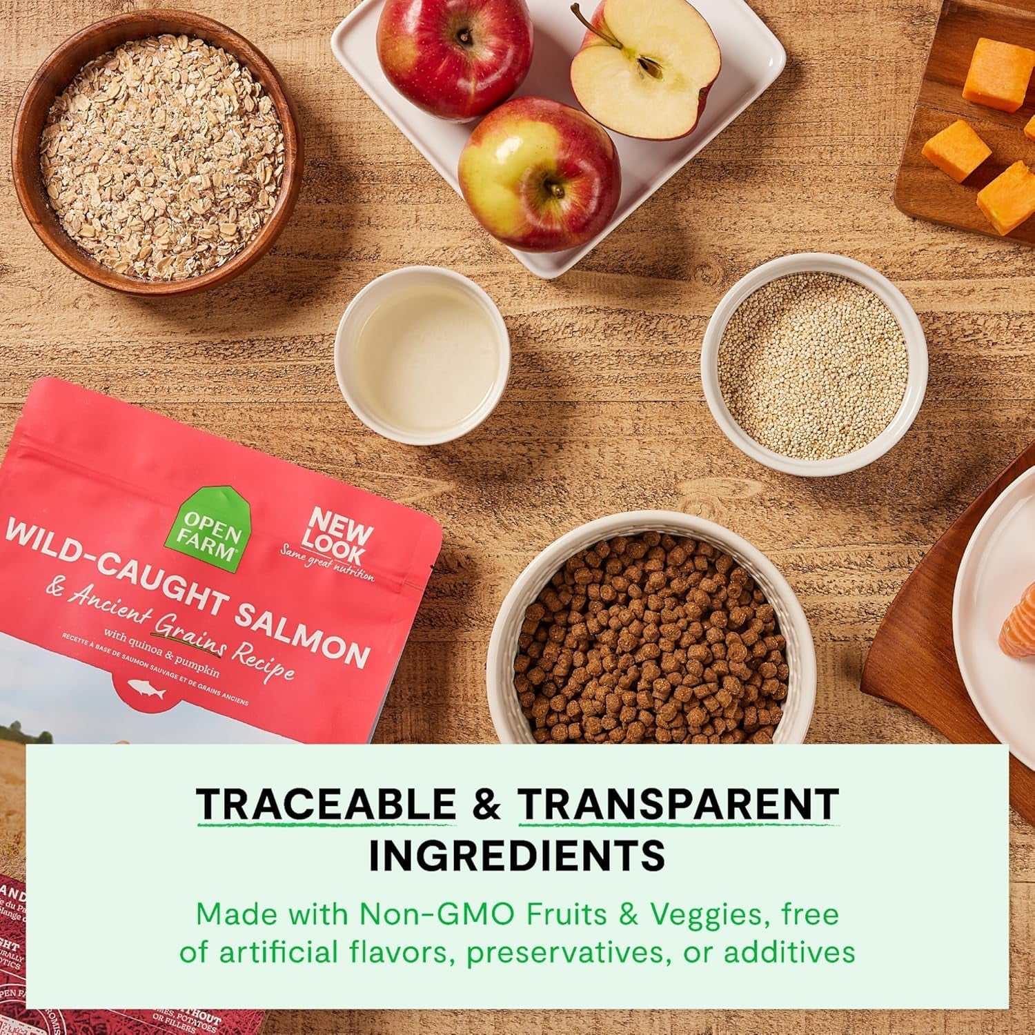 open-farm-ancient-grains-dry-dog-food-wild-caught-salmon-kibble-22lb-bag-all-life-stages-all-breed-sizes-protein-rich-nutrient-dense-100-traceable-ingredients-non-gmo-fruits-veggies