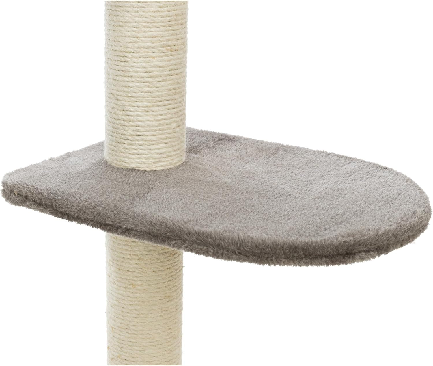 trixie-altea-cat-tree-tall-scratching-posts-3-elevated-platforms-dangling-cat-toy-cat-playground-platinum-gray
