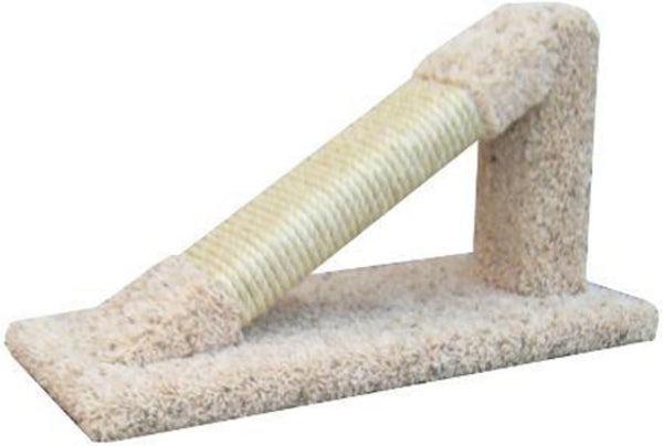 New Cat Condos Premier Tilted Scratching Post, Beige4